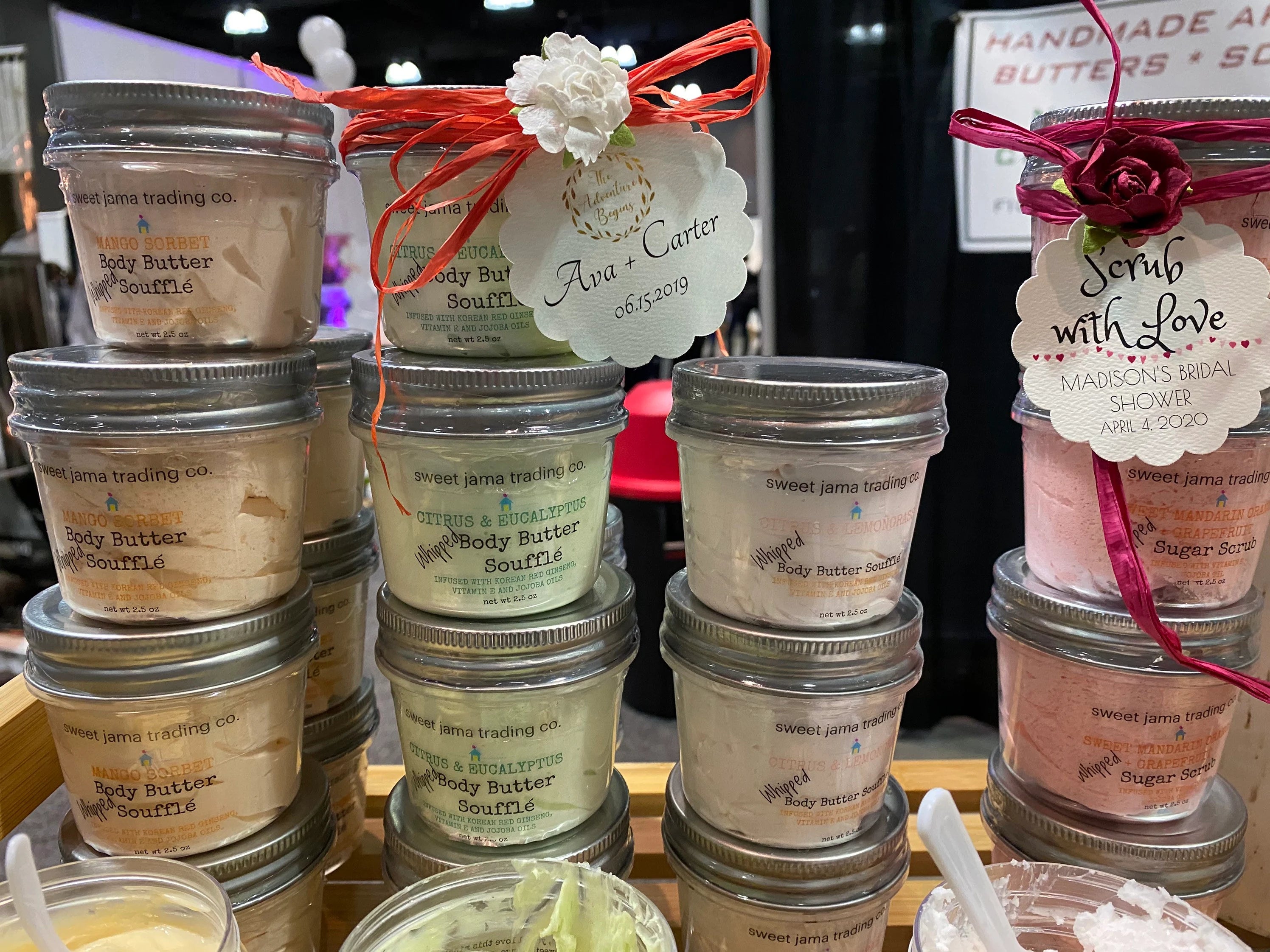 Citrus & Eucalyptus Whipped Body Butter Soufflé with Korean Ginseng, Vitamin E, Collagen and Jojoba Oil | Vegan | Natural Body | Anti Aging