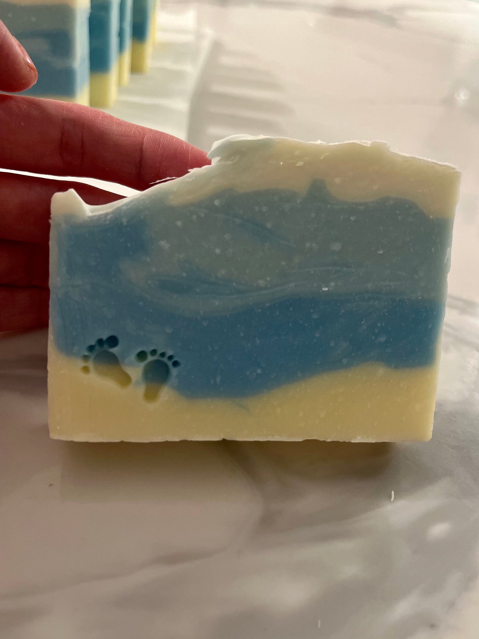 Swift’s Holiday House Handcrafted Artisan Exfoliating Sea Salt Body Soap w/24K Gold, Korean Red Ginseng + Champagne | Folklore |Rhode Island